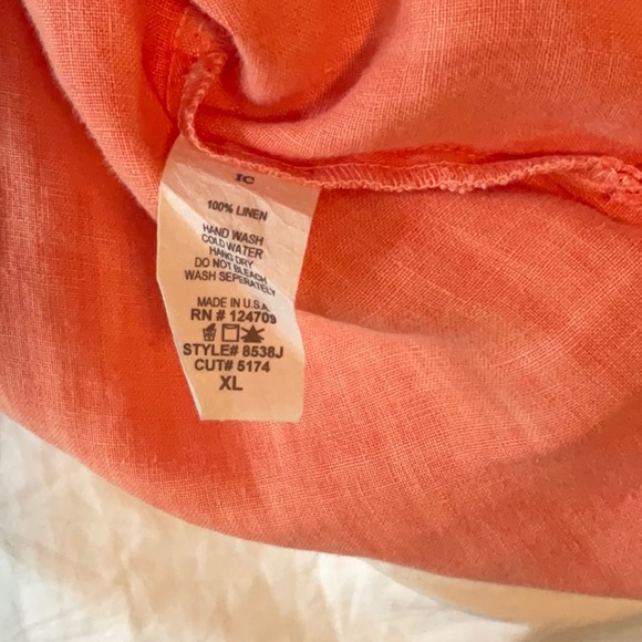 Ic collection by Connie k xl linen jacket - Picture 6 of 6